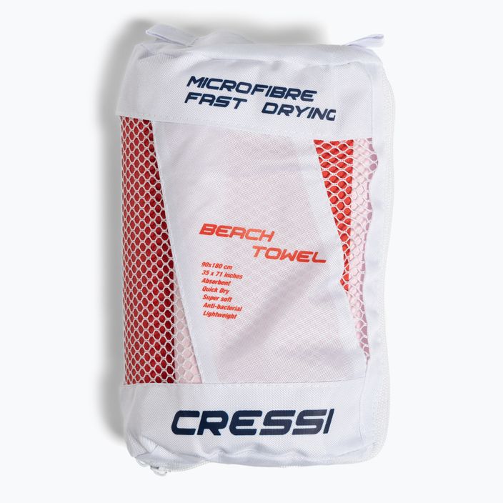 Cressi Microfiber Stripe Schnelltrocknendes Handtuch rot XVA871160 5