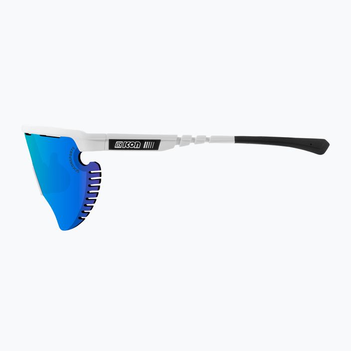 SCICON Aerowing Lamon weiß glänzend/scnpp multimirror blau Sonnenbrille EY30030800 4