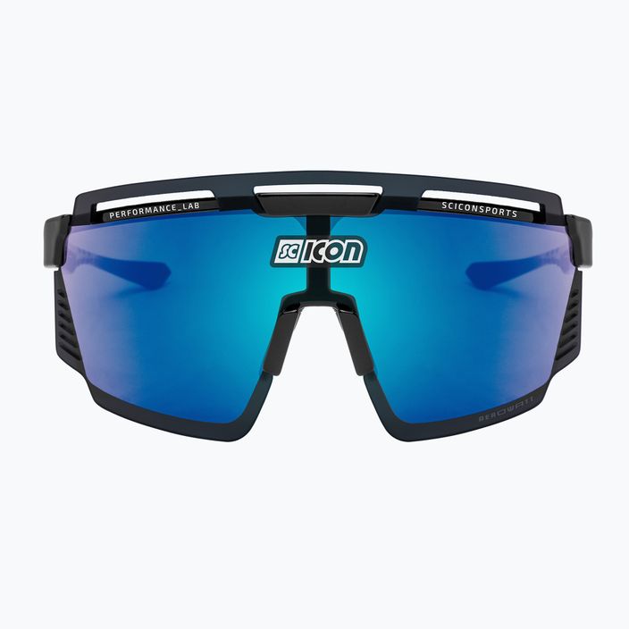 SCICON Aerowatt schwarz glänzend/scnpp multimirror blau Fahrradbrille EY37030200 3