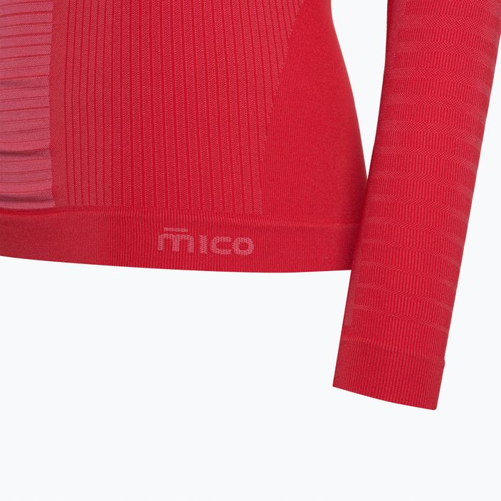 Unterwäsche Funktionsshirt Damen Mico Warm Control Mock Neck rosa IN1856 4