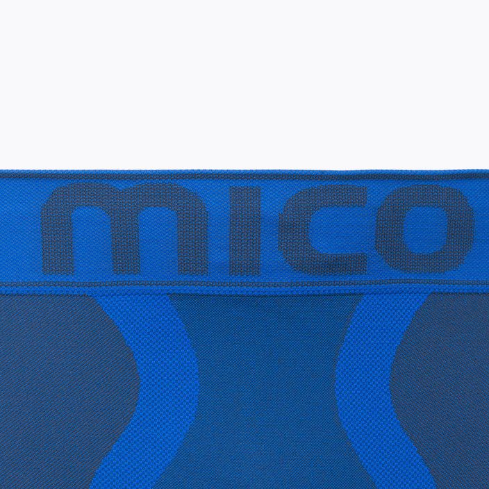 Unterwäsche Funktionshose Herren Mico Warm Control 3/4 blau CM1854 3