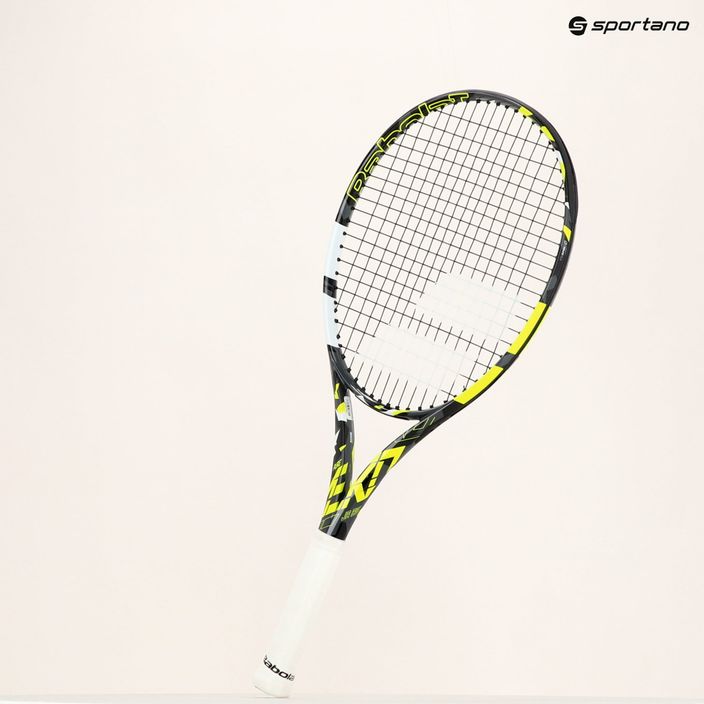 Babolat Pure Aero Junior 26 Kinder-Tennisschläger grau-gelb 140465 8