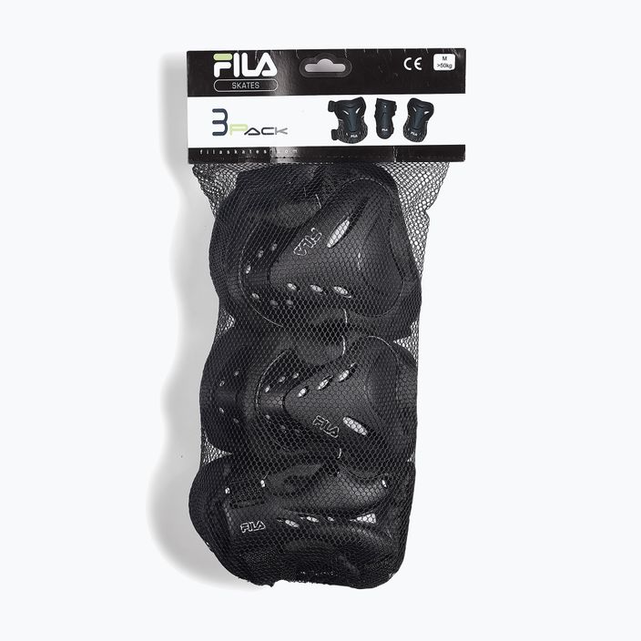 Schutzset für Männer FILA FP Gears black/silver 7
