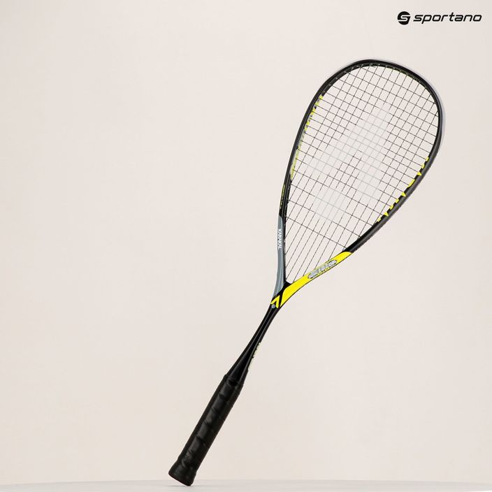 Squashschläger Karakal Raw 120 schwarz und gelb KS20012 9