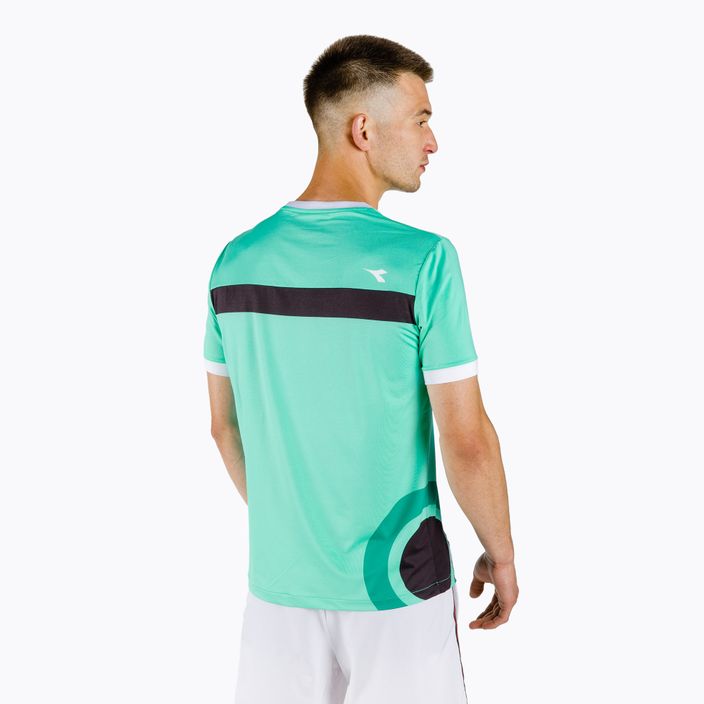 Herren-Tennisshirt Diadora Clay grün 102.174120 3