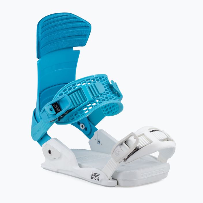 Snowboardbindungen Damen Drake Jade weiß-blau 712218-56 5