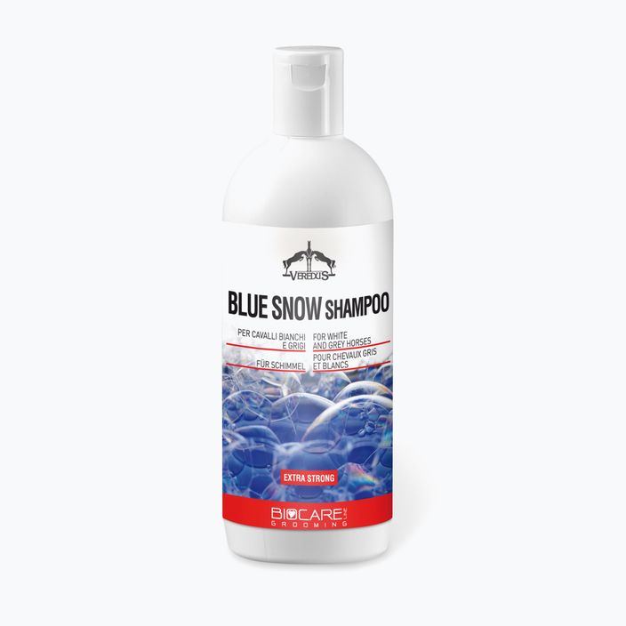 Veredus Bluesnow Shampoo für Pferde mit hellem Fell 500 ml BSSH05