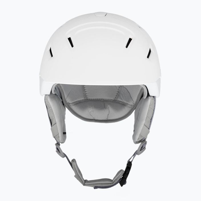 Briko Crystal X Damen-Skihelm matt perlweiß 2