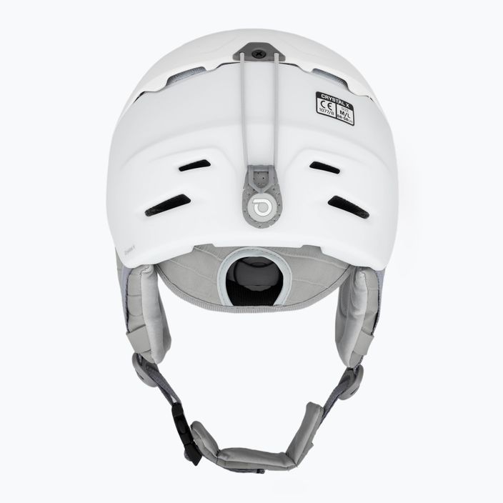 Briko Crystal X Damen-Skihelm matt perlweiß 3