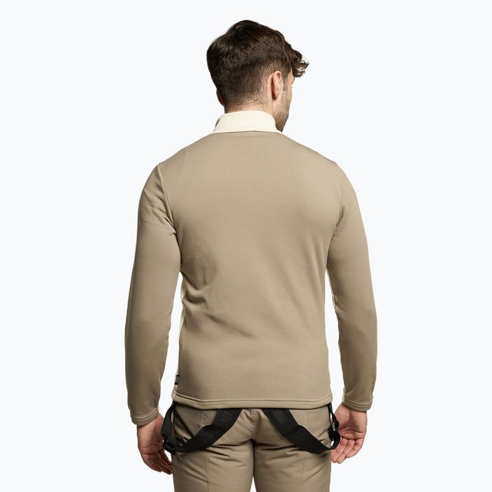 Herren Colmar Fleece-Sweatshirt beige und braun 8323-5WU 3