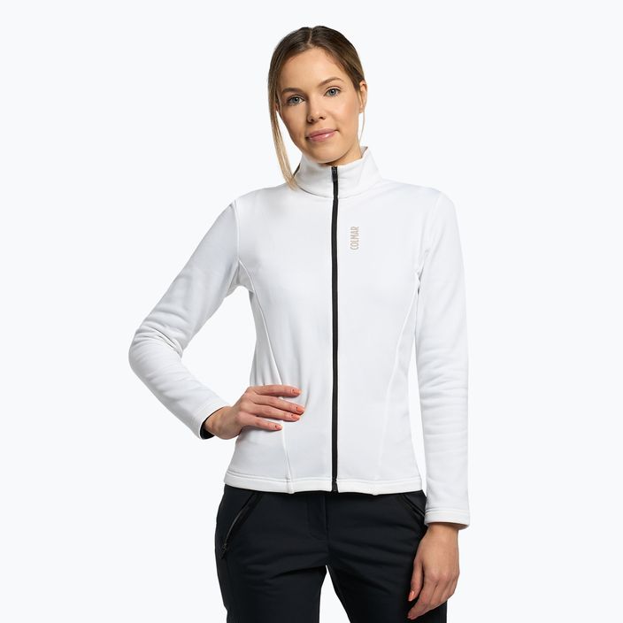 Damen Colmar Fleece-Sweatshirt weiß 9335-5WU