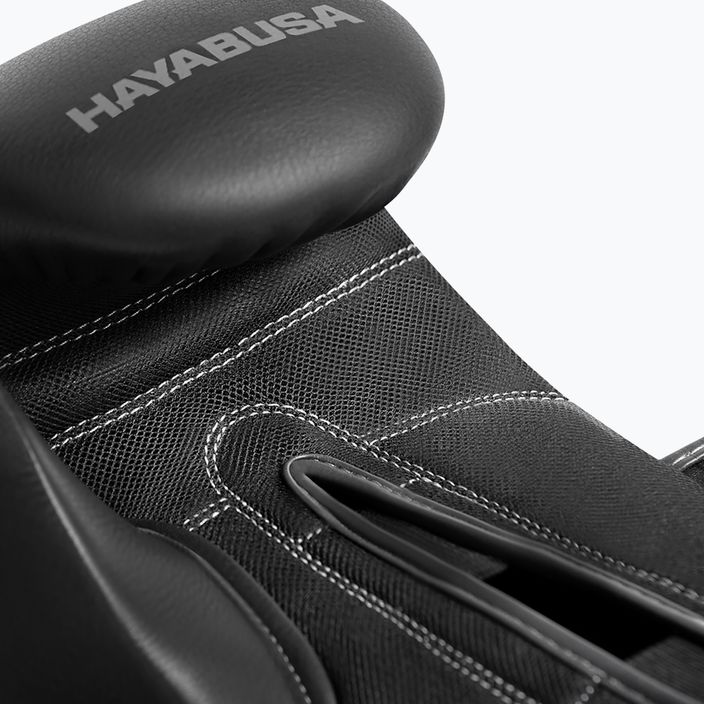 Hayabusa S4 Leder Boxhandschuhe schwarz S4LBG 4