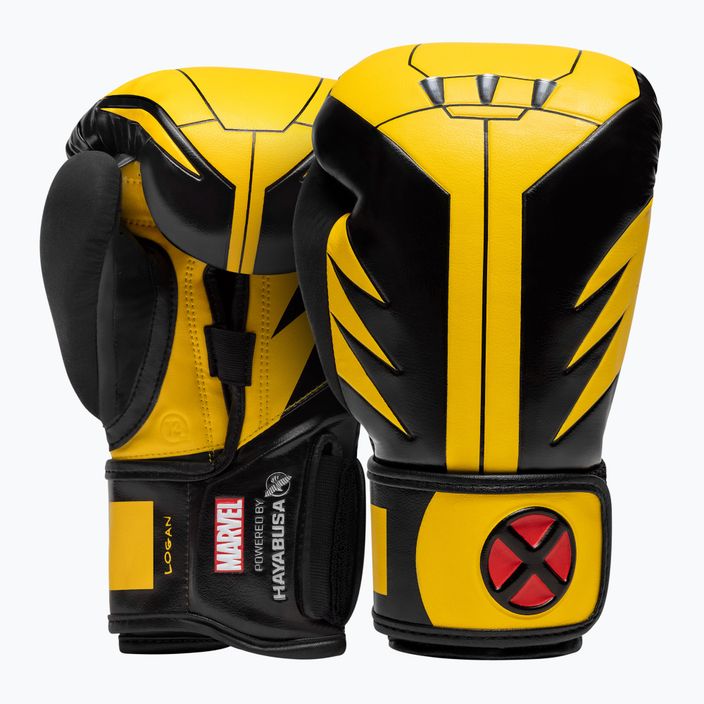Hayabusa Marvel's Wolverine gelb/schwarze Boxhandschuhe