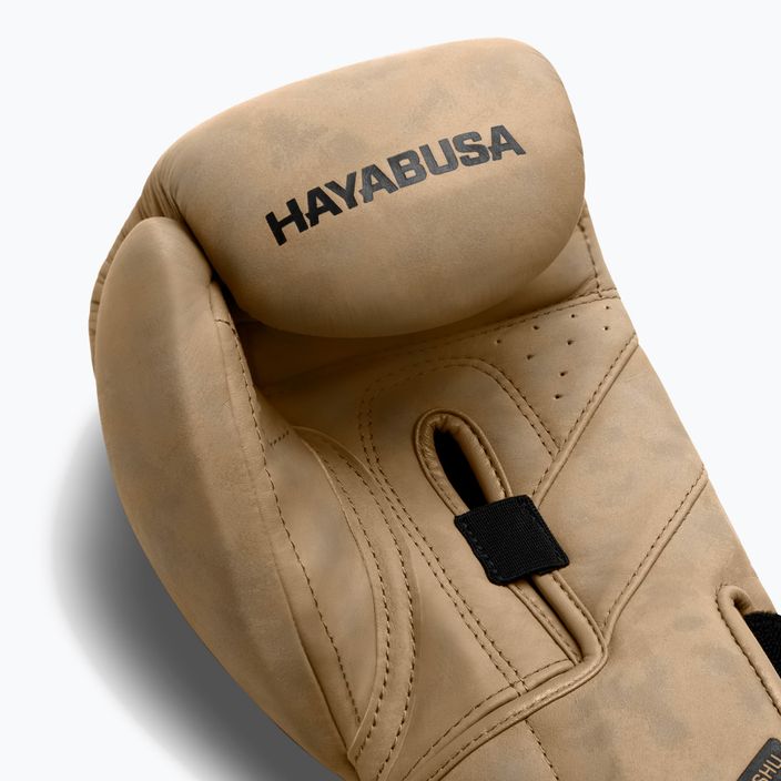 Hayabusa T3 LX hellbraune Boxhandschuhe 6