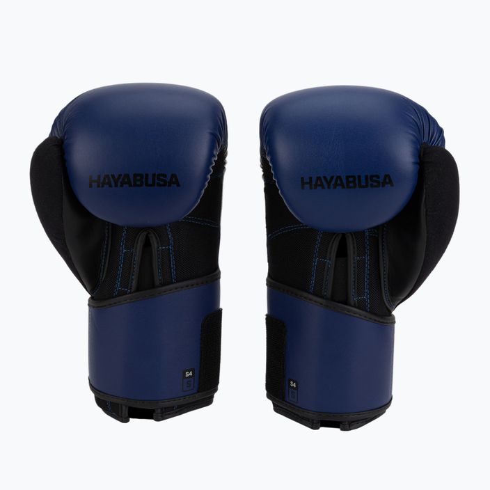 Hayabusa S4 blau/schwarz Boxhandschuhe S4BG 2