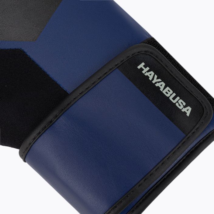 Hayabusa S4 blau/schwarz Boxhandschuhe S4BG 6