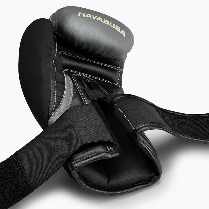 Boxhandschuhe Hayabusa T3 charcoal/black 5