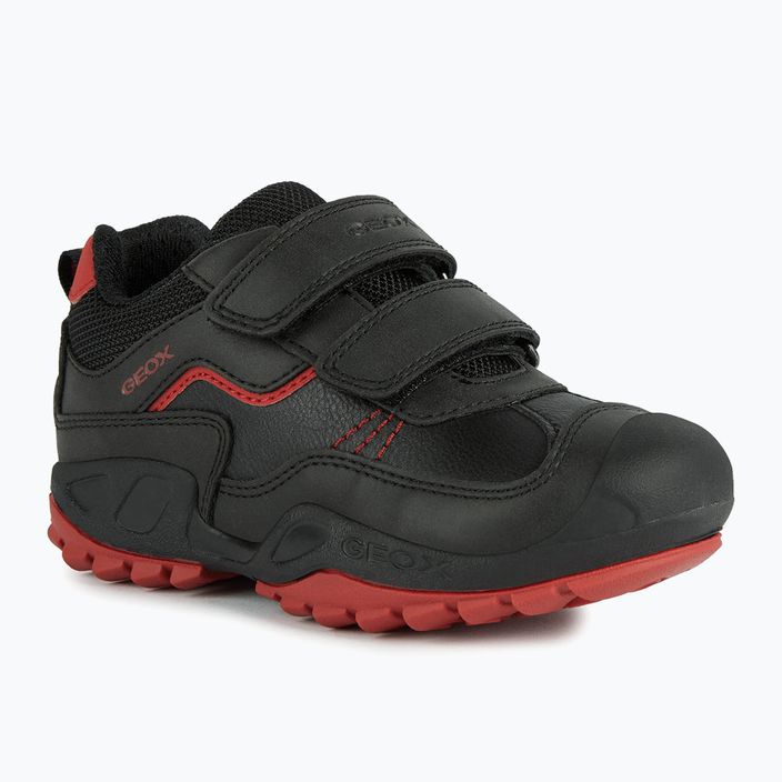 Geox New Savage Junior Schuhe schwarz/rot 7