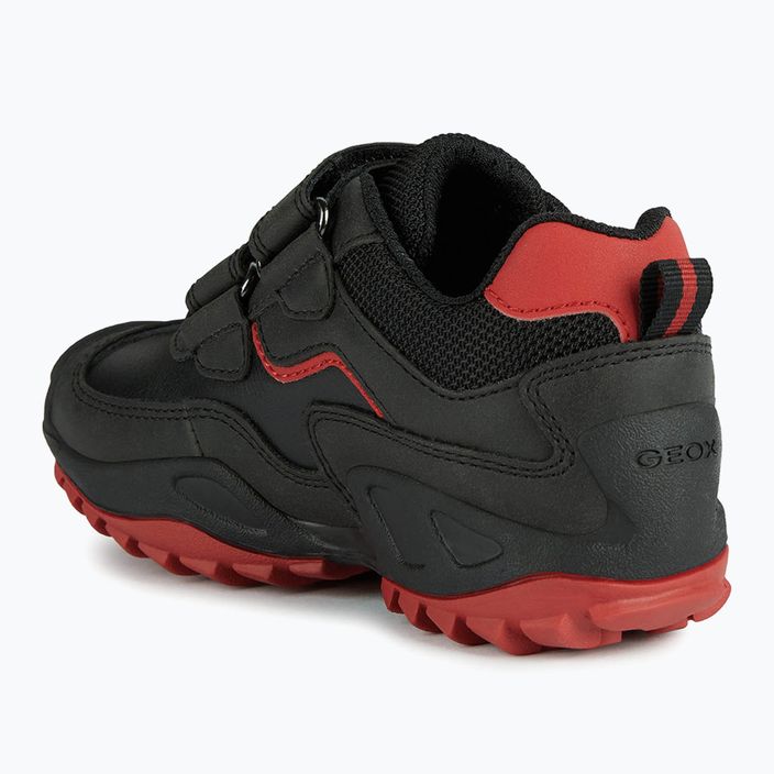 Geox New Savage Junior Schuhe schwarz/rot 9