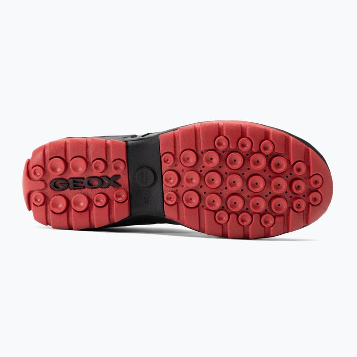 Geox New Savage Junior Schuhe schwarz/rot 5