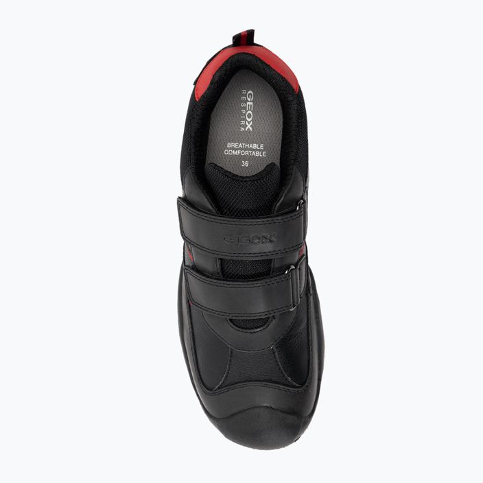 Geox New Savage Junior Schuhe schwarz/rot 6
