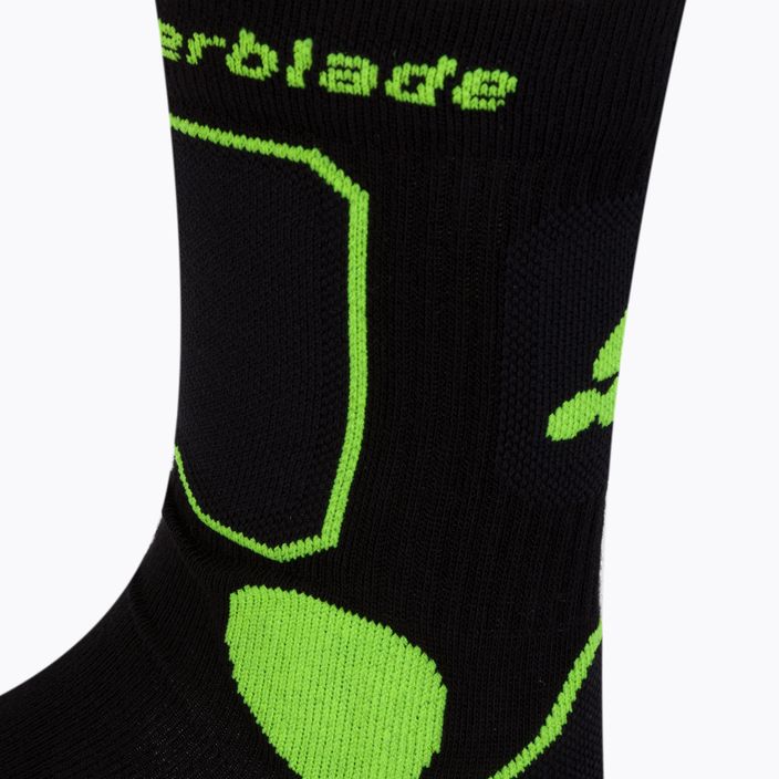 Herren Rollerblade Skate Socken schwarz 06A90100 T83 4