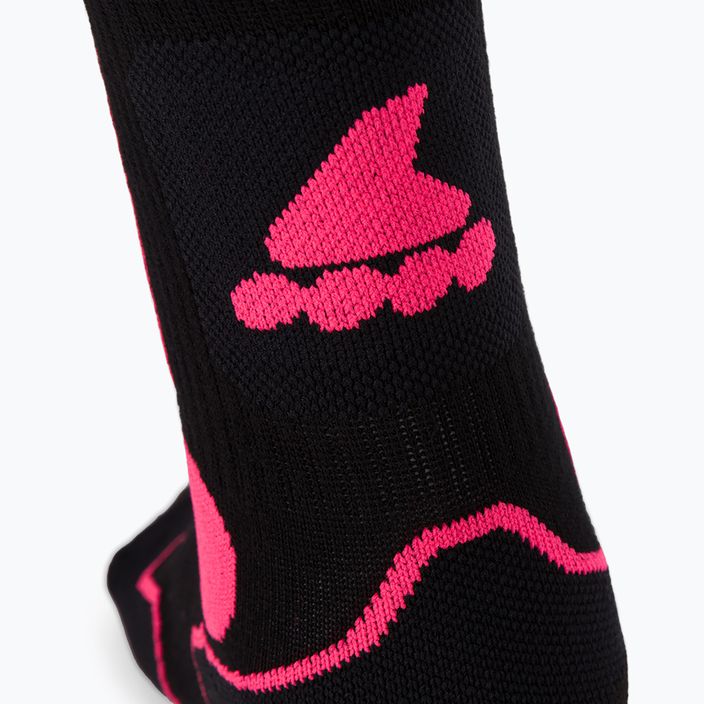 Damen Rollerblade Skate Socken schwarz 06A90200 7Y9 3
