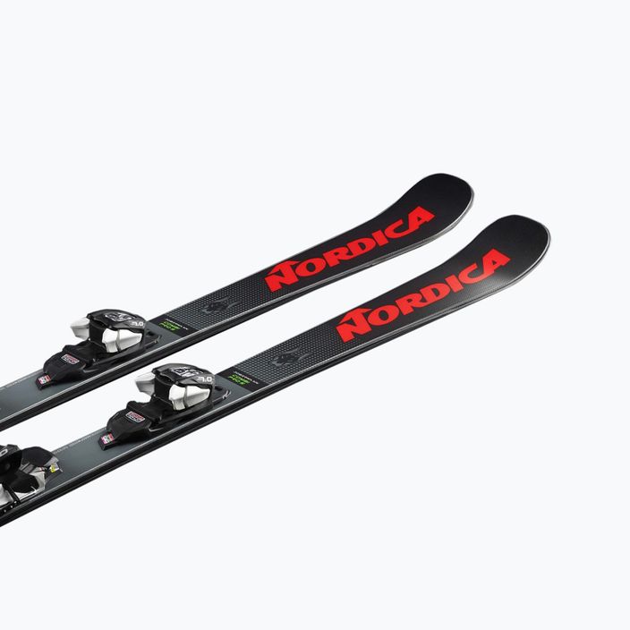 Ski Kinder Nordica DOBERMANN Combi Pro S FDT + Jr 7. schwarz-rot A133ME1 12