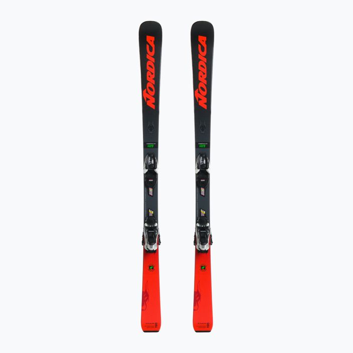 Ski Kinder Nordica DOBERMANN Combi Pro S FDT + Jr 7. schwarz-rot A133ME1