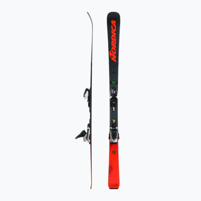 Ski Kinder Nordica DOBERMANN Combi Pro S FDT + Jr 7. schwarz-rot A133ME1 2