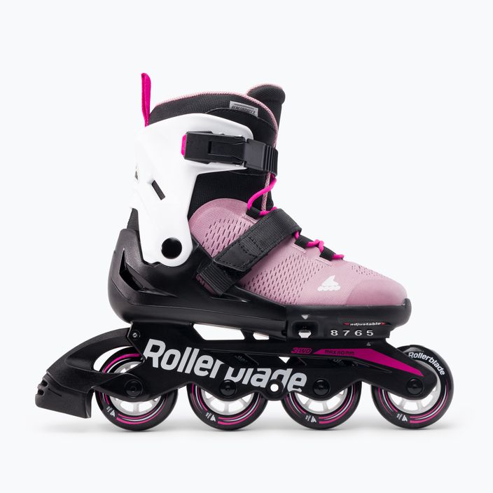 Rollerblade Microblade Kinder Rollschuhe rosa und weiß 07221900 T93 3