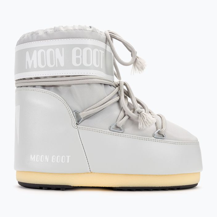 Women's Moon Boot Icon Low Nylon gletschergrau Schneestiefel 2