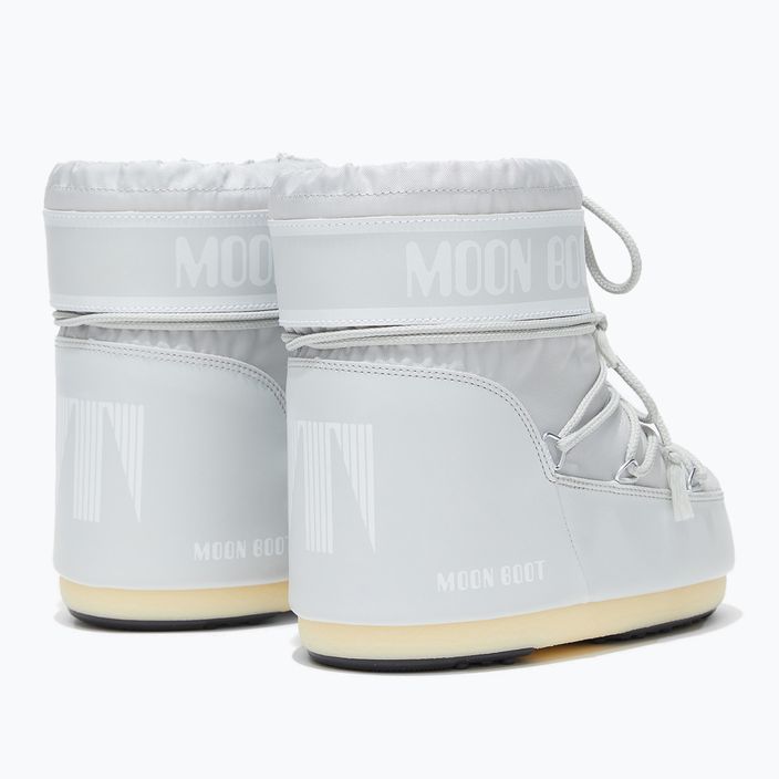 Women's Moon Boot Icon Low Nylon gletschergrau Schneestiefel 8