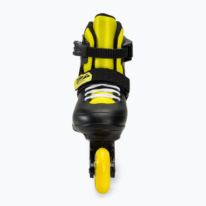 Inliner Kinder Rollerblade Fury black/yellow 4