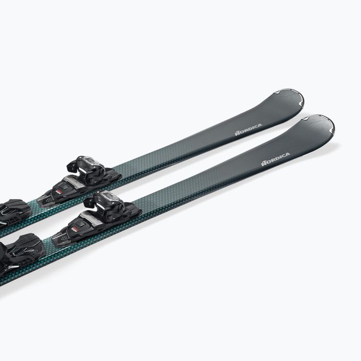 Damen Ski Alpin Nordica Belle 73 + TP2 COMP10 FDT grau/aqua 5