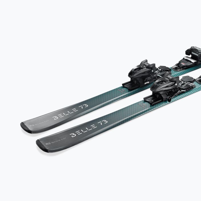 Damen Ski Alpin Nordica Belle 73 + TP2 COMP10 FDT grau/aqua 6