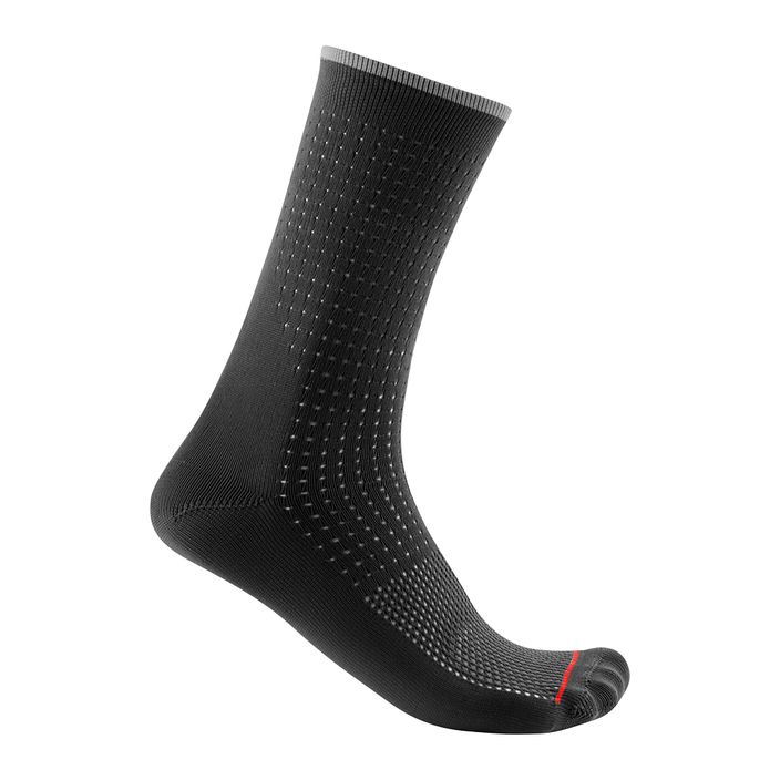 Fahrrad Socken Herren Castelli Premio 18 black 2