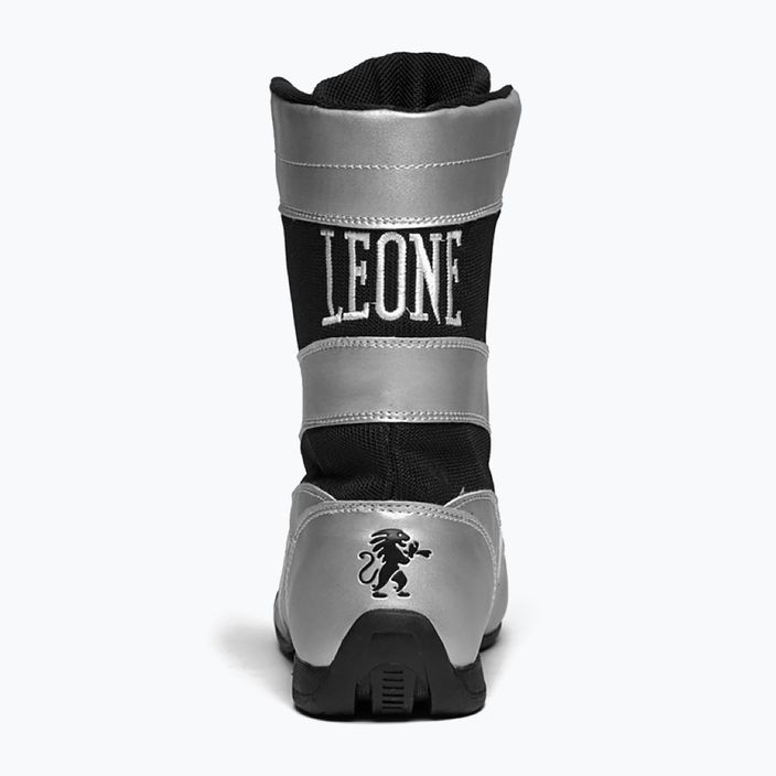 Leone 1947 Legende Boxen Schuhe Silber CL101/12 13