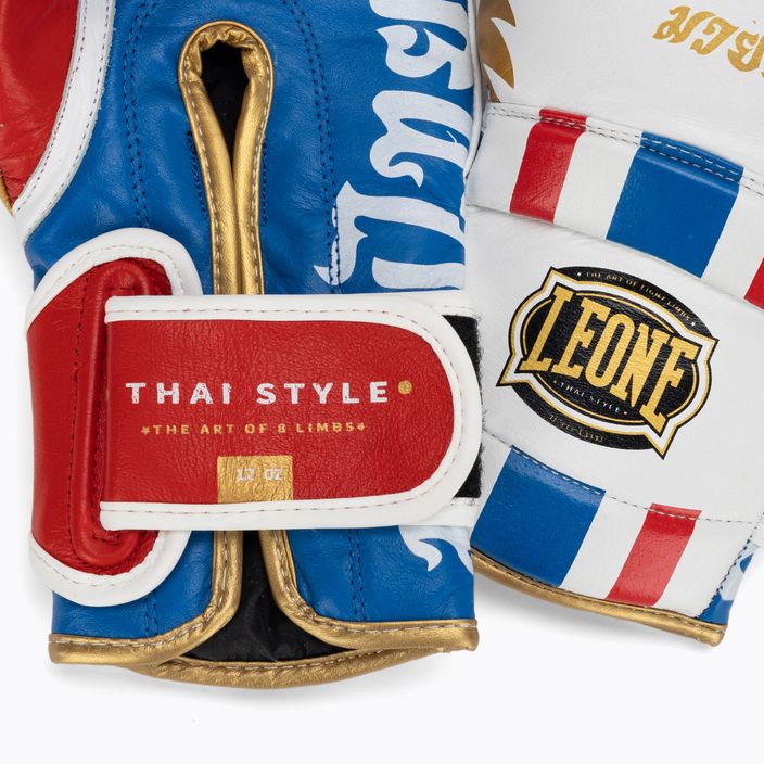 LEONE 1947 Thai Style Boxhandschuhe weiß GN114 4