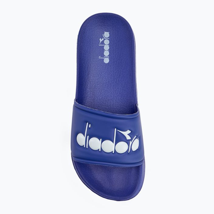 Diadora Praia imperial blau/weiß Flip-Flops 5