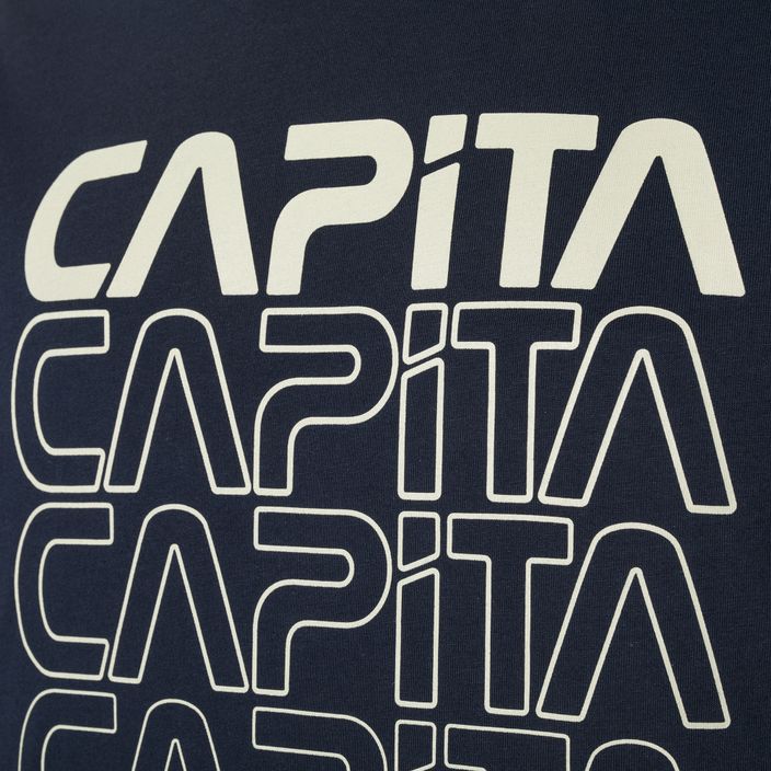 CAPiTA T-Shirt mit gewaschenem Wurm, navy 3