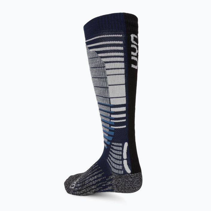 Snowboard-Socken für Männer UYN Ski Snowboard dark blue/grey melange 2