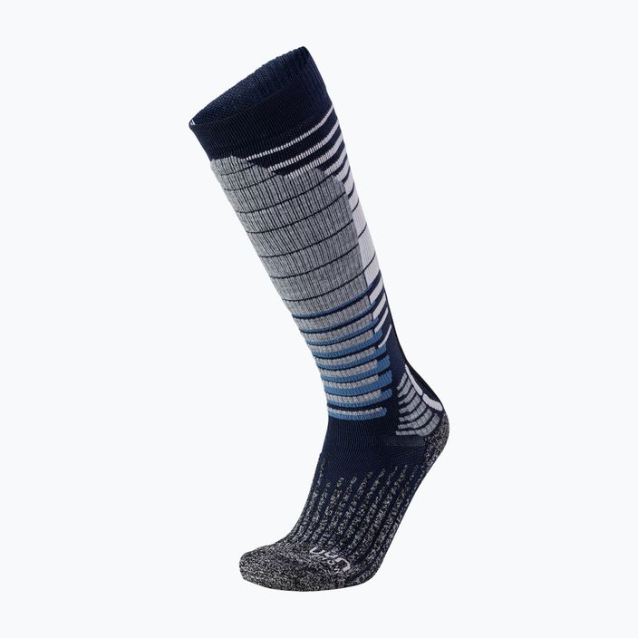 Snowboard-Socken für Männer UYN Ski Snowboard dark blue/grey melange 4