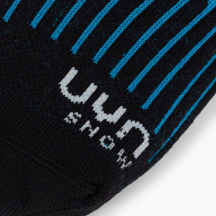 Snowboard-Socken für Frauen UYN Ski Snowboard turquoise/black 4