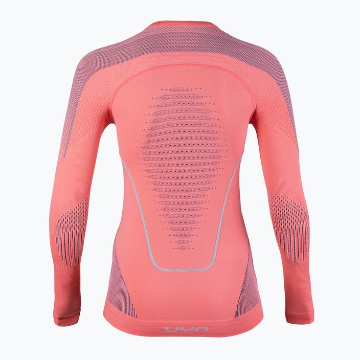Thermo-Sweatshirt für Damen UYN Evolutyon UW Shirt strawberry/pink/turquoise 2