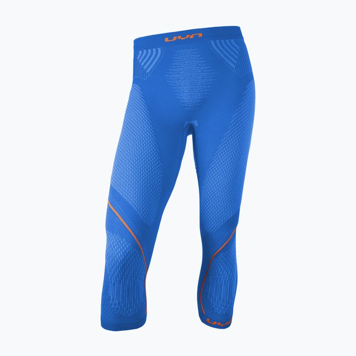 Thermoaktive Hose für Männer UYN Evolutyon UW Medium blue/blue/orange shiny 9