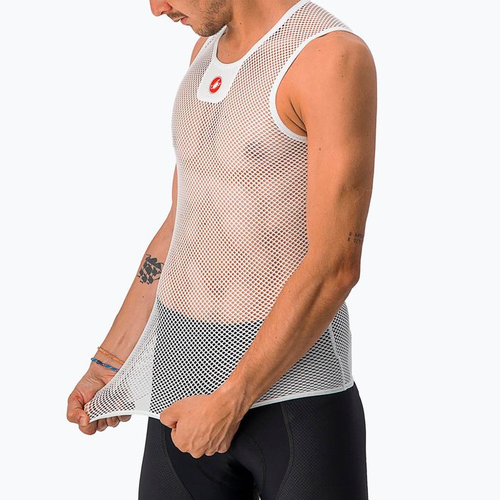 Fahrradtrikot Herren Castelli Core Mesh 3 Sleeveless white 4