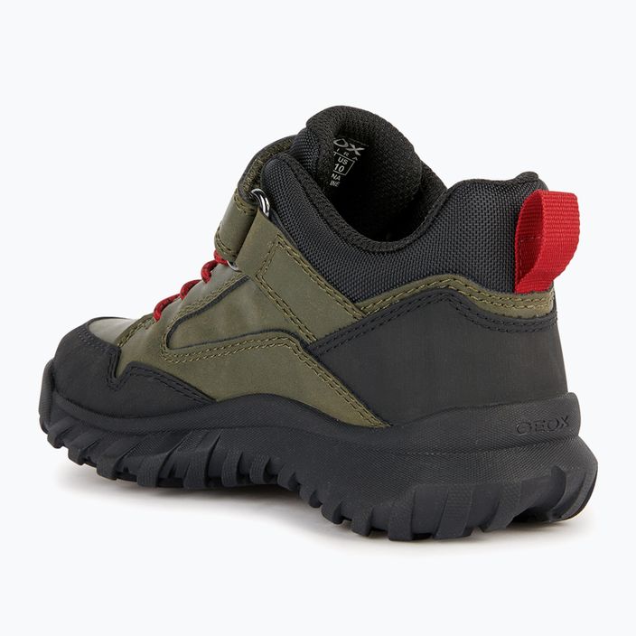 Geox Simbyos Abx Junior Schuhe dunkelgrün/rot 9
