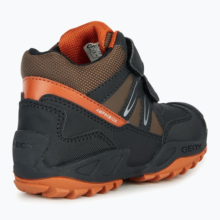 Geox New Savage Abx Junior Schuhe schwarz/dunkelorange 10