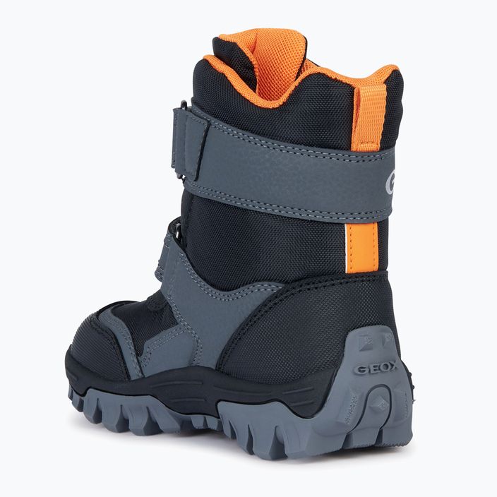 Geox Himalaya Abx Junior Schuhe schwarz/orange 9
